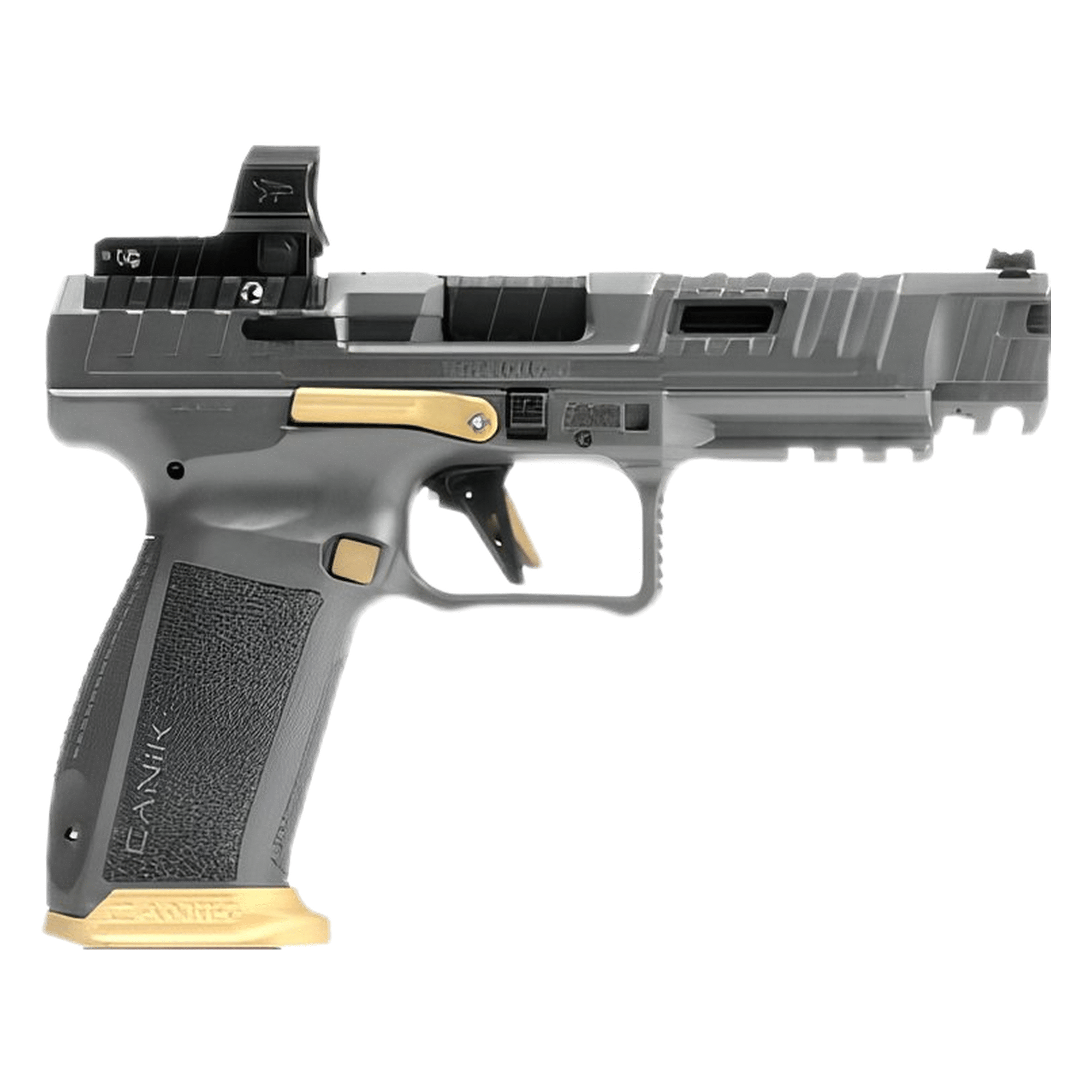 Canik HG7160T-N SFX Rival 5" 9mm 18+1 Canik Rival Grey w/ MECANIK M02 Red Dot