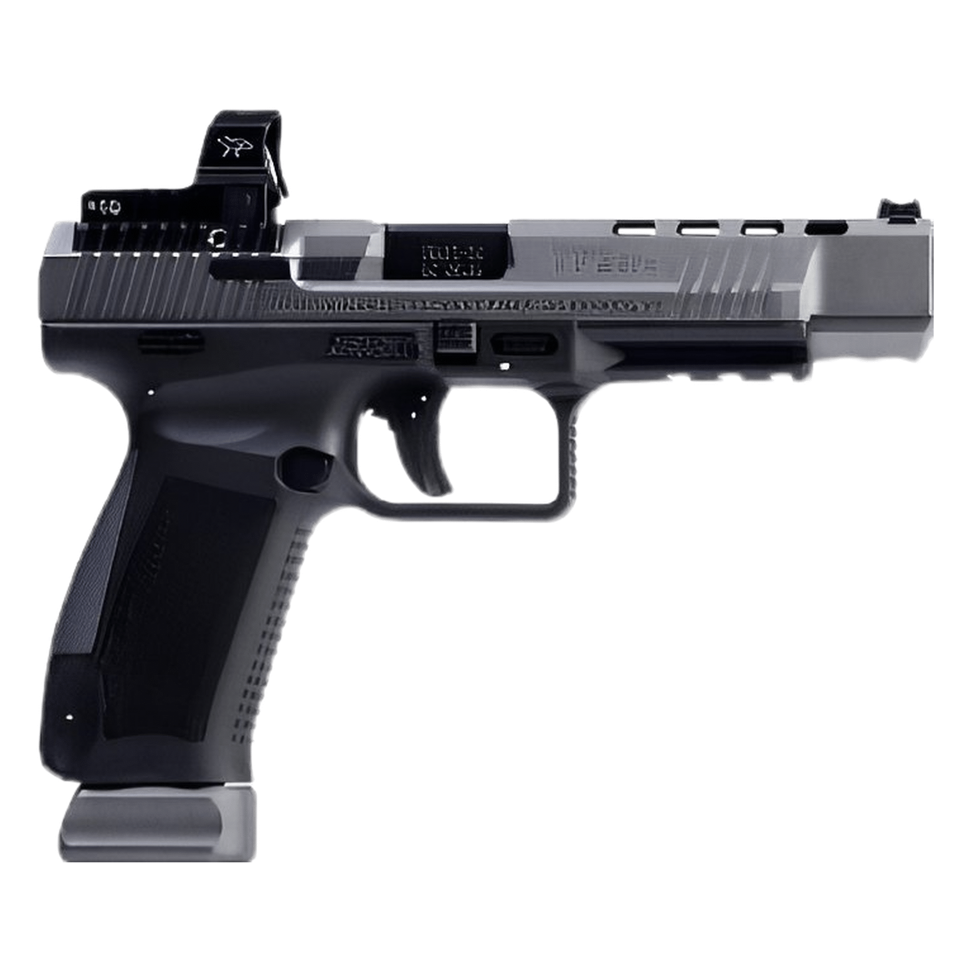 Canik HG7166G-N TP9SFX 9mm 5.2" 20+1 Tungsten w/ MECANIK M02 Red Dot