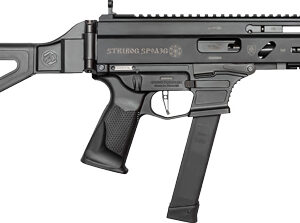 Grand Power Stribog SP9A3G 9mm 8in threaded barrel SB Tactical SBT brace black