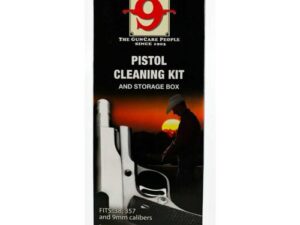 PISTOL CLEANING KIT - ALUMINUM ROD - .38/.357/ 9MM