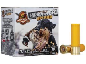HEVI-SHOT HEVI Hammer Upland Shotshells 20ga 2-3/4" 1oz 1325 fps #3 25/ct