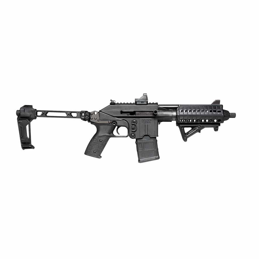 Kel-Tec PLR16 Defender Handgun .223 Rem/5.56mm 10rd Magazine 9" Barrel Viridian RFX11 Red Dot & Strike Industries Brace