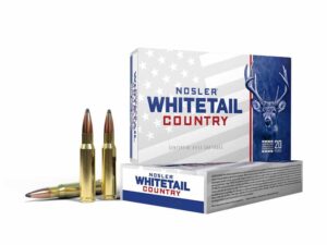 Nosler Whitetail Country Rifle Ammunition .243 Win 100gr SP 20/ct