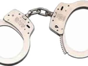 S&W HANDCUFFS MODEL 100 NICKEL
