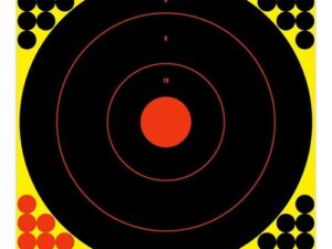 SHOOT•N•®C SELF-ADHESIVE TARGETS 17.25" BULL'S-EYE PACK, 100 TARGETS