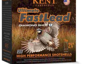 Kent Ultimate FastLead Upland Shotshell 28ga 2-3/4" 7/8oz 1300 fps #7.5 25/ct