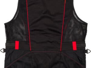 BROWNING ACE SHOOTING VEST - R-HAND SM BLACK/RED TRIM