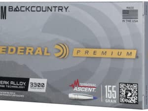 FEDERAL 7MM BC 155GR TERMINAL - ASCENT 20RD 10BX/CS
