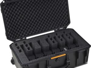 PELICAN VAULT V525PF7 LARGE- - 7 PISTOL CSE PRE CUT FOAM BLK