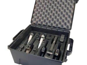 MTM Tactical Pistol Handgun Case Fits 6 Handguns Dark Earth