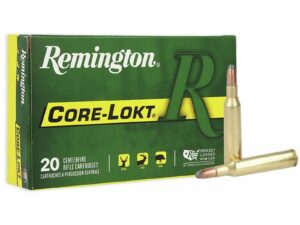 Remington Core-Lokt Rifle Ammunition .257 Roberts +P 117 gr SP 2650 fps 20/ct