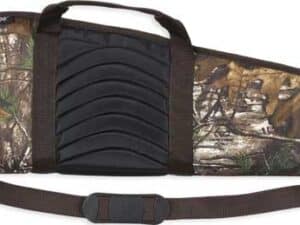 BULLDOG PINNACLE RIFLE CSE 44" - CAMO/BLACK LEATHER/BROWN TRIM