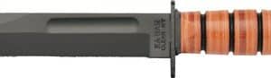 KA-BAR DOG'S HEAD UTILITY 7" - BLADE W/ LEATHER SHEATH