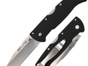 Cold Steel Air Lite Folding Knife 3-1/2 Tanto Blade Black