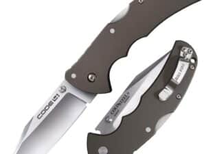 Cold Steel Code-4 Clip Point Lockback Knife  - 3-1/2" Blade Satin