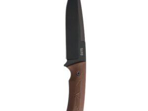 Ka-Bar Jarosz Turok Fixed Knife 6-1/4" Clip Point Blade Brown