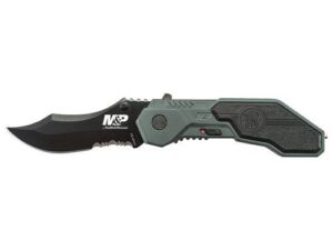Smith & Wesson M&P M.A.G.I.C. Assisted Opening Clip Point Folding Knife 2 9/10" Blade Blue
