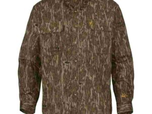 Browning Wasatch-CB Shirt Button-Front 2 Pocket Mossy Bottomland S