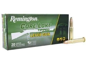 Remington Core-Lokt Tipped Rifle Ammunition 30-30 Win 150gr  PT 3150 fps 2390 fps 20/ct
