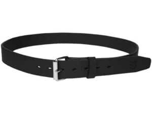 Blackhawk EDC Gun Belt - Std Buckle Black Leather 48 / 52 Hang Tag