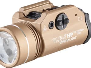 STREAMLIGHT TLR-1 HP GUN LIGHT - W/RAIL MOUNT WHITE LED FDE
