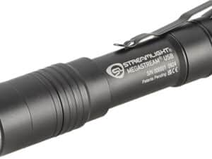 STREAMLIGHT MEGASTREAM USB - FLASHLIGHT RECHARGEABLE BLACK