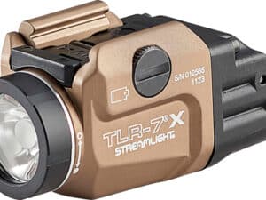 STREAMLIGHT TLR-7X FDE FLEX - LIGHT W/RAILMOUNT C4 WHITE LED