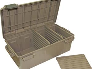 MTM AMMO CRATE DIVIDED UTILITY - BOX DARK EARTH