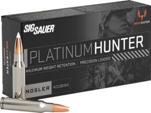 SIG AMMO 7MM RM 160GR PLANTINU - HUNTER ACCUBOND 20RD 10BX/CS