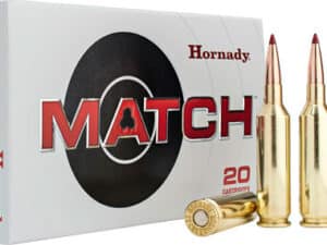 HORNADY 22CM 80GR ELD MATCH - 20RD 10BX/CS