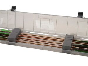 MTM COMPACT ARROW CASE HOLDS - UP TO 18 ARROWS CLEAR SMOKE