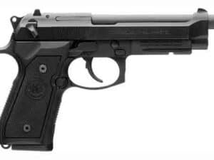 BERETTA M9A1 9MM 4.9" 15RD - BLACK MATTE POLY WITH RAIL