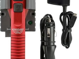 STREAMLIGHT STINGER 2020 LED - W/120V AC/12V DC CHARGER RED
