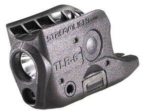 TLR-6 TACTICAL LIGHT/LASER - BLACK, GLOCK 42/43, RED LASER, 100 LUMENS