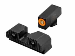 R3D 2.0 NIGHT SIGHTS - GLOCK 20/21, FRONT ORANGE OUTLINE