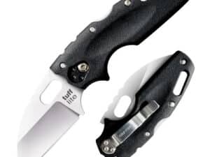 TUFF LITE PLAIN EDGE - DROP POINT, BLACK