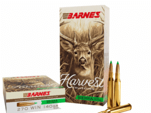 Barnes Harvest Sierra Tipped GameKing Ammunition .270 Win 140gr PT 2960 fps 20/ct
