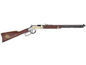 Henry Golden Boy American Construction Industry Tribute Edition Rifle .22 S/L/LR 16rd Capacity 20" Octagon Barrel Engraved Wood Stock