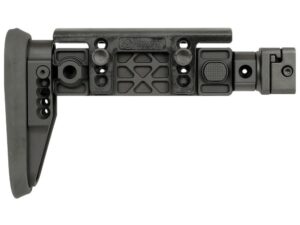 Midwest Industries Alpha Series Picatinny Folding Stock Black