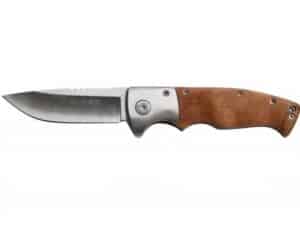 Sarge Knives Flash - Wooden Swift Assisted Folding Knife - 7-3/4" Overall Length