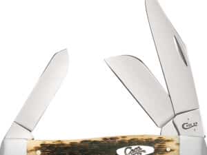 CAE LARGE STOCKMN AMBR BONE CS