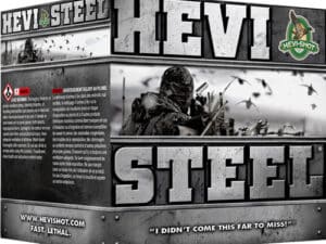 HEVI-SHOT HEAVY STEEL 12GA - 3.5" 1-3/8OZ #BB 25RD 10BX/CS