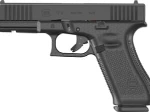 GLOCK 17 9MM V FIXED SIGHT - 17-SHOT BLACK FRONT SERRATIONS