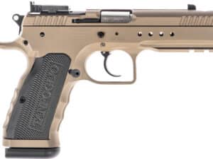 TANFOGLIO HEXAGON TACTICAL 9MM - 4.45" 17RND STEEL/ALUM GRIPS