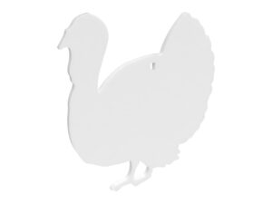 Birchwood Casey AR500 3/8" Steel 1 Hole Animal Silhouette Target - Turkey 1/ct