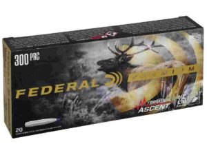 Federal Terminal Ascent Rifle Ammunition .300 PRC 215 gr 2850 fps 20/ct