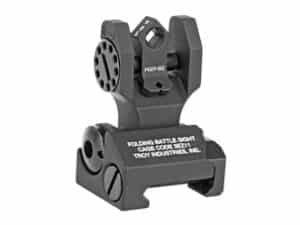 TROY FLDNG REAR DI-OPTC SGHT TRIT BK
