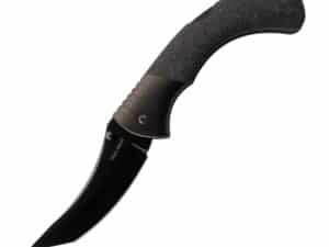 Cold Steel Black Sable XHP Folding Knife 4-1/5" Tanto Blade Black
