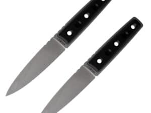 Cold Steel Stickman Holdout Fixed Throwing Knife 5-1/2" Dagger Blade Black 2/ct