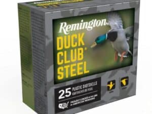 Remington Duck Club Steel Shotshells 12ga 3" 1-1/4oz 1400 fps #BB 25/ct